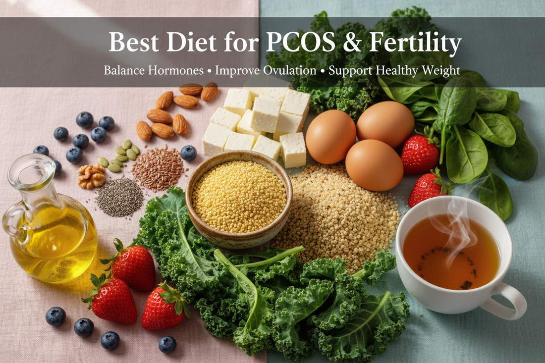 Best Diet for PCOS and Fertility: Food List, Fruits to Avoid & Insulin Resistance Guide