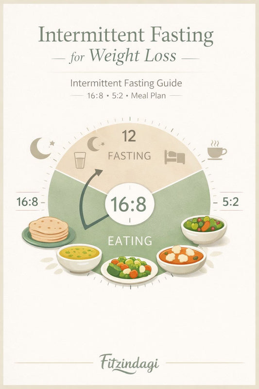 Intermittent Fasting for Weight Loss: The Complete Indian Women's Guide — 16:8, 5:2, Benefits & Meal Plan