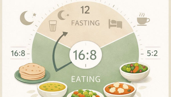 Intermittent Fasting for Weight Loss: The Complete Indian Women's Guide — 16:8, 5:2, Benefits & Meal Plan