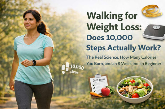 Walking for Weight Loss: Does 10,000 Steps Actually Work? The Real Science, How Many Calories You Burn, and an 8-Week Indian Beginner Plan